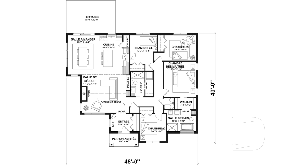 Rez-de-chaussée -  - Lohan