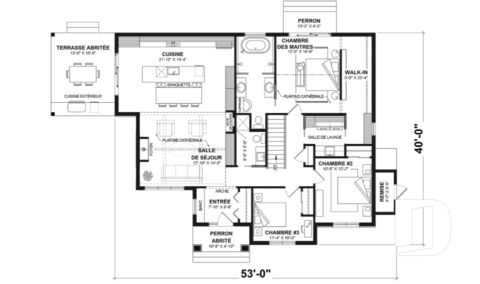 Rez-de-chaussée (Optionel $) -  - Lohan 2