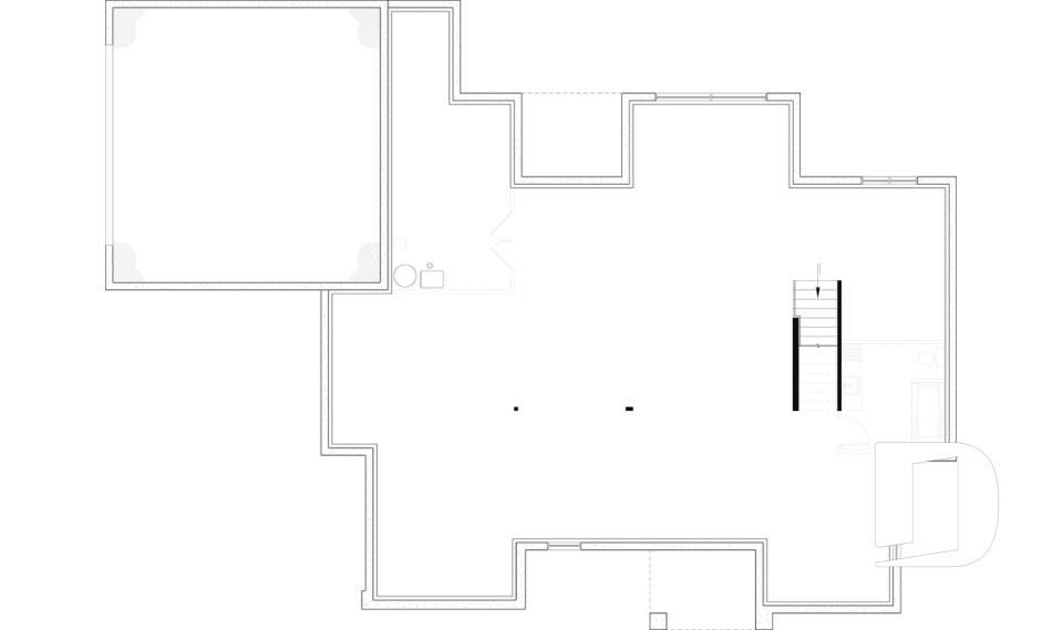 Sous-sol aménageable (Optionel $) - Plan résidentiel de type plain-pied moderne, superbe suite parentale, garage double et options de fondation - Andrews 2