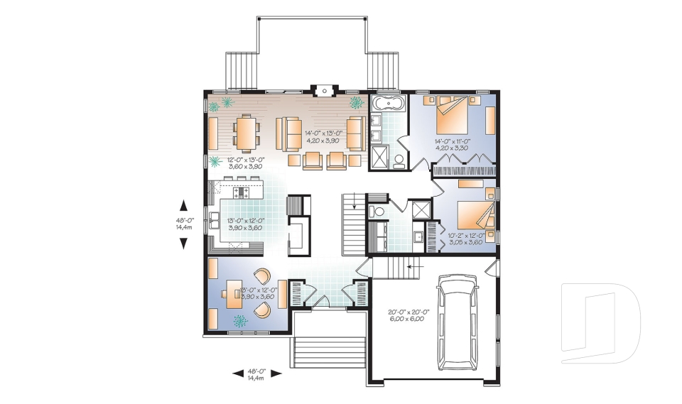 Rez-de-chaussée -  - Millois 2