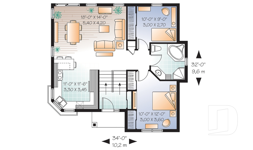 Rez-de-chaussée -  - Avon