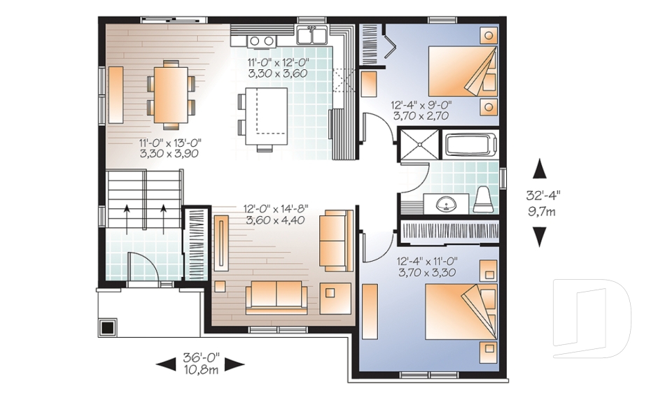 Rez-de-chaussée -  - Hautbois 2