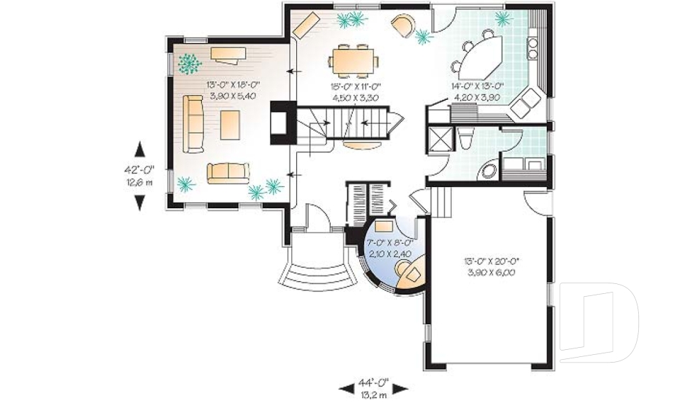 Rez-de-chaussée -  - Willingdon 2