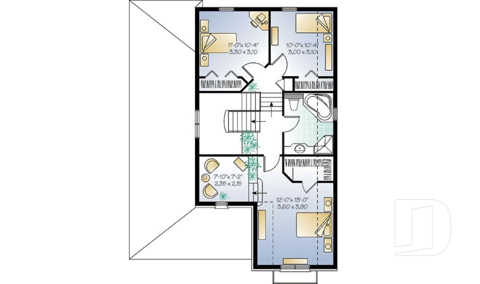 Étage -  - Bellecôte