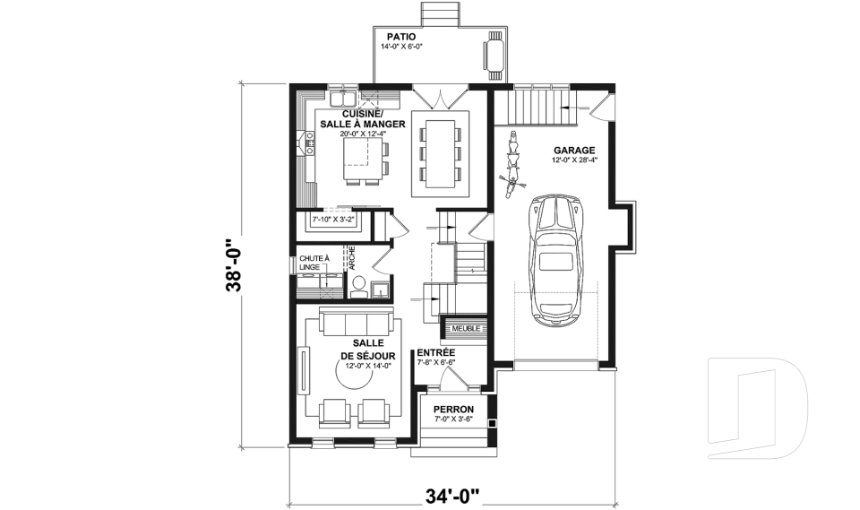 Rez-de-chaussée -  - Italianate