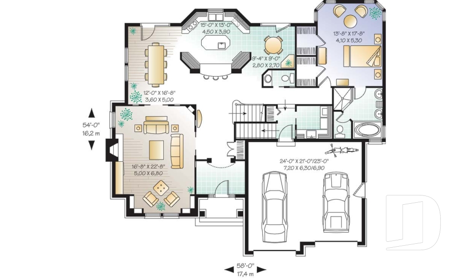Rez-de-chaussée -  - Stonewell