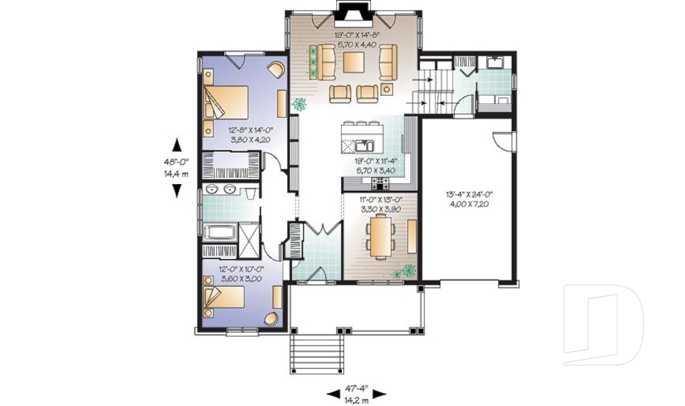 Rez-de-chaussée -  - Altona