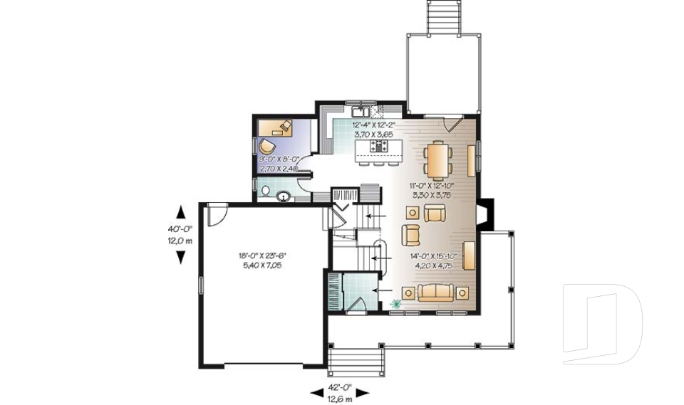 Rez-de-chaussée -  - Dempsey 2