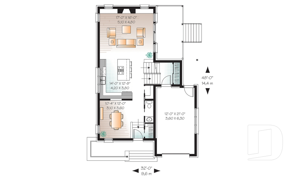 Rez-de-chaussée -  - Lily