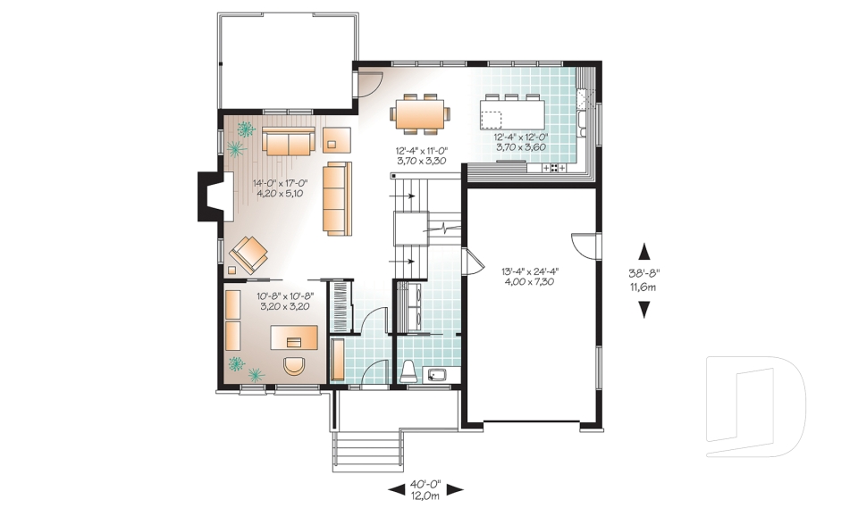 Rez-de-chaussée -  - Odyssée