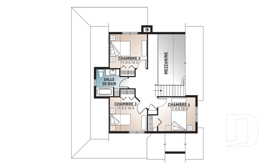 Étage -  - La Bastide 2