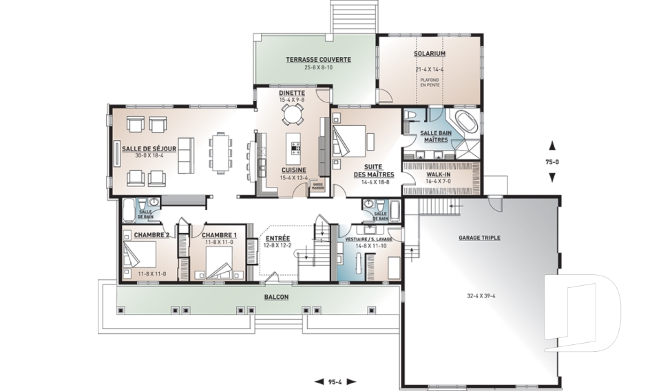 Rez-de-chaussée -  - L'Américaine