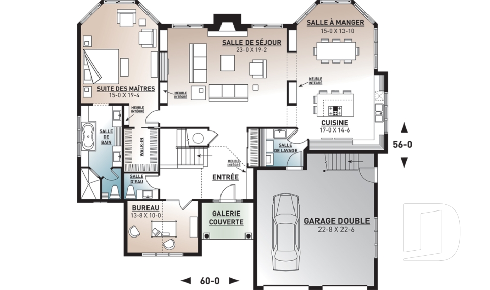 Rez-de-chaussée -  - Georgiana