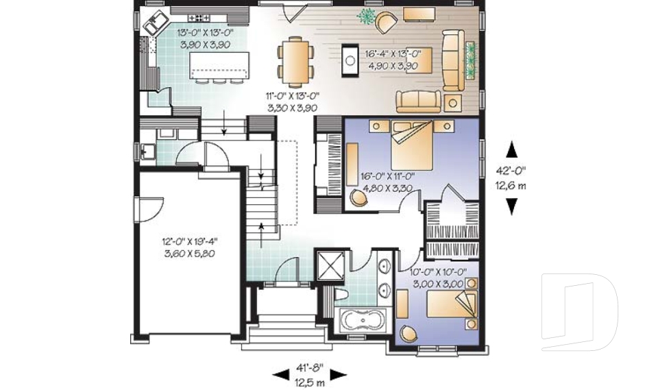 Rez-de-chaussée -  - Romanov
