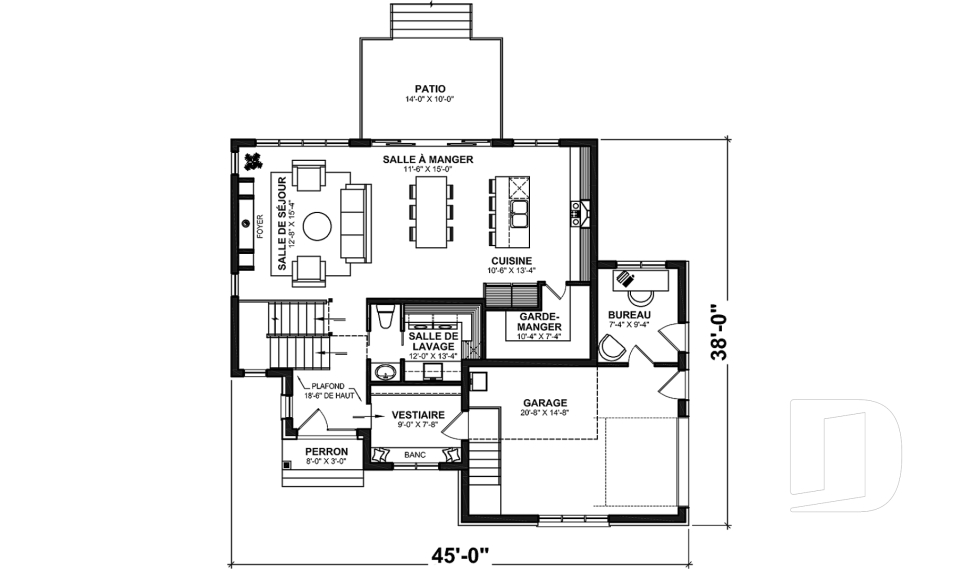 Rez-de-chaussée -  - Sunny Haven 3