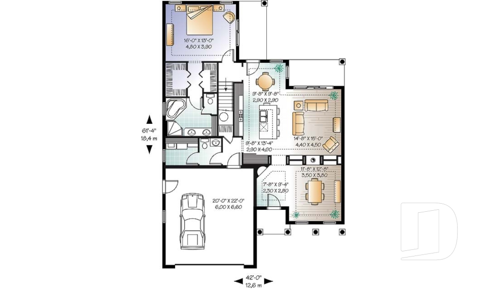 Rez-de-chaussée -  - Lana