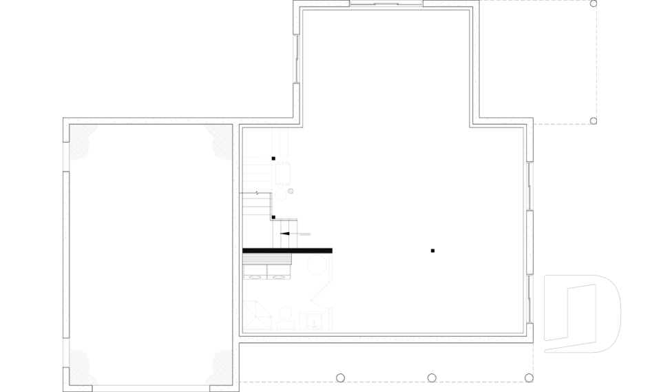 Sous-sol aménageable -  - Oaks