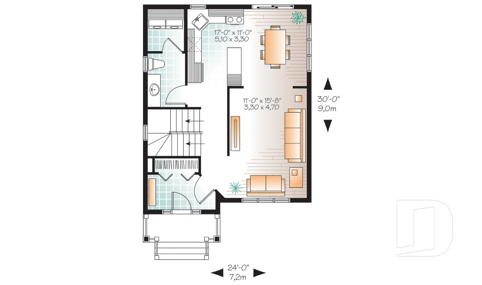 Rez-de-chaussée -  - Chester 2