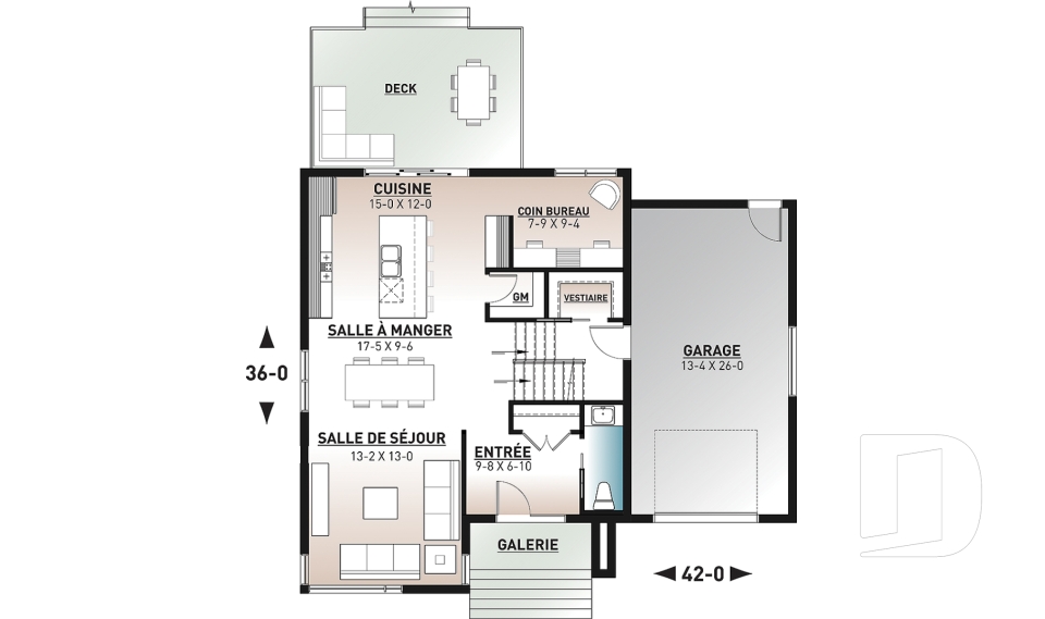 Rez-de-chaussée -  - Séquoïa 3