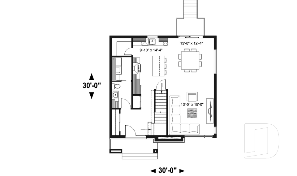 Rez-de-chaussée -  - Bellechasse