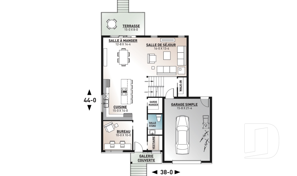 Rez-de-chaussée -  - Montarville