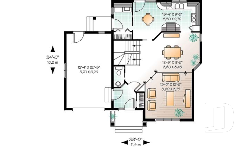 Rez-de-chaussée -  - Anne