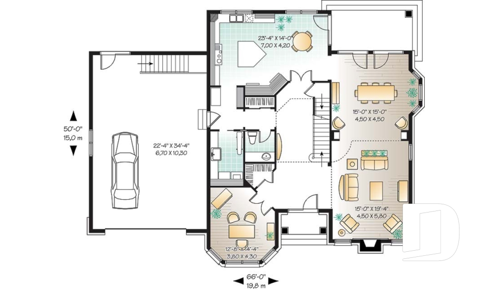 Rez-de-chaussée -  - Darmot
