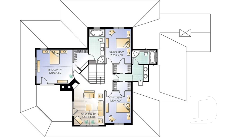 Étage -  - Héritage 4