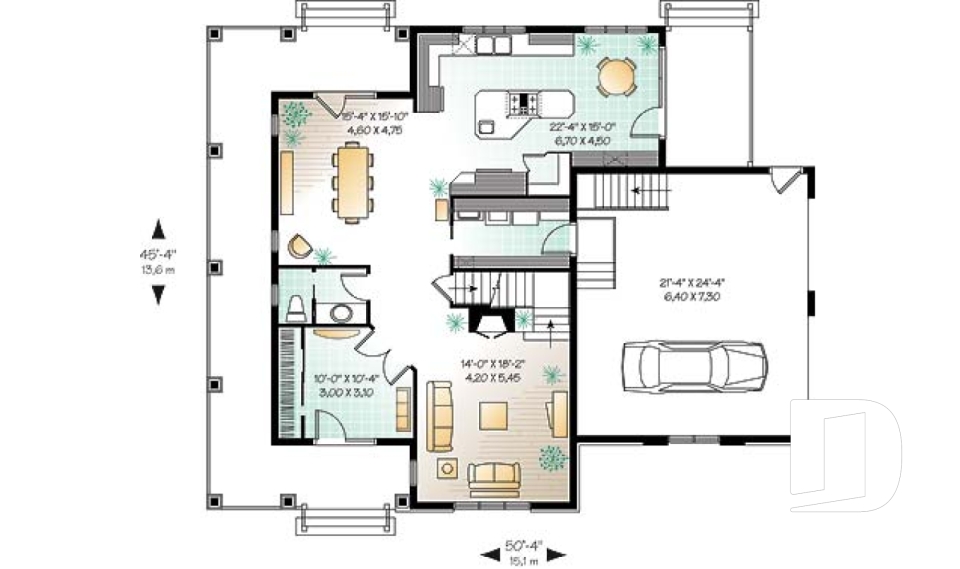 Rez-de-chaussée -  - Adonis