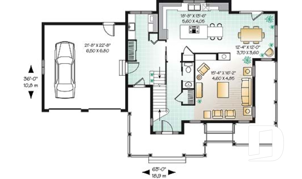 Rez-de-chaussée -  - Perla