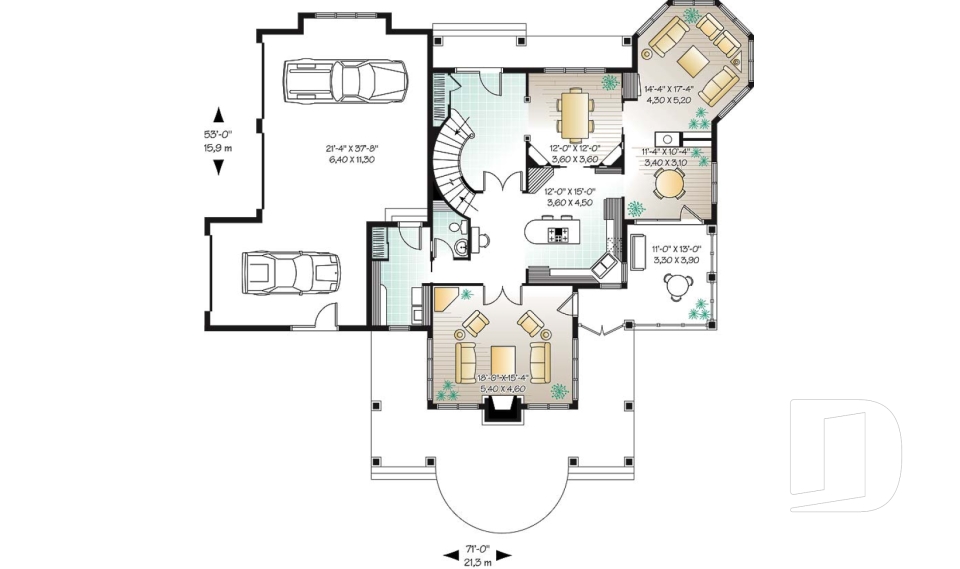 Rez-de-chaussée -  - Moretti