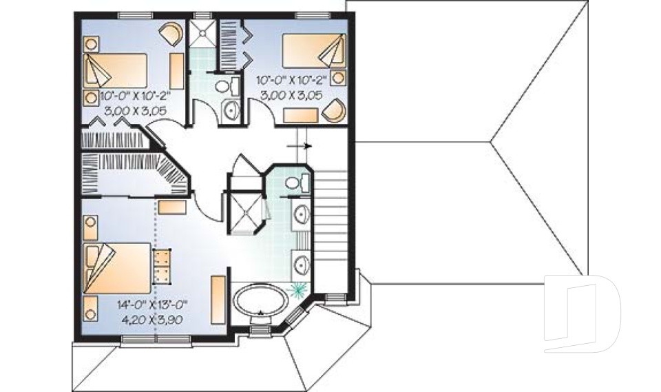 Étage -  - Églantier