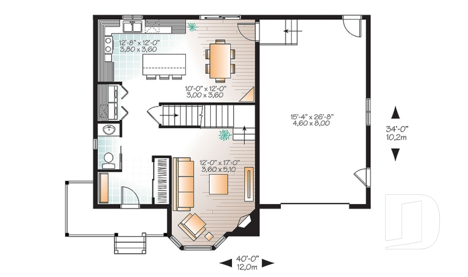 Rez-de-chaussée -  - Stratford