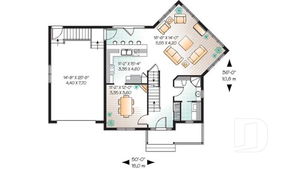 Rez-de-chaussée -  - Darmin