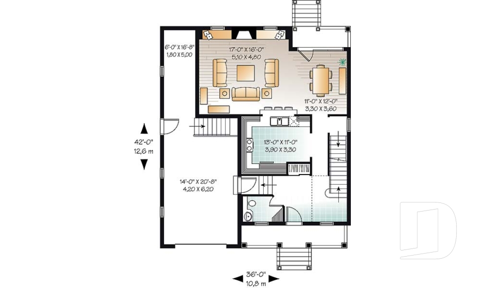 Rez-de-chaussée -  - Conch