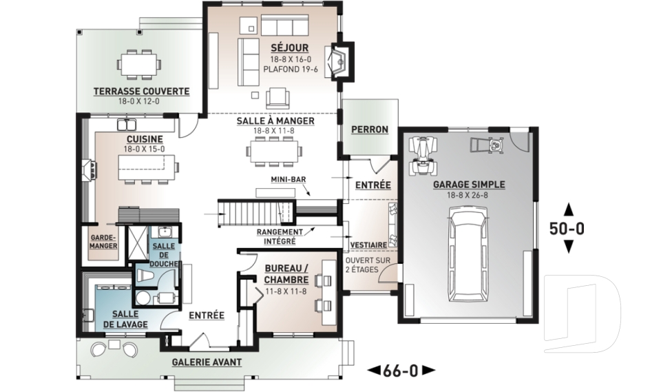 Rez-de-chaussée -  - Bridge
