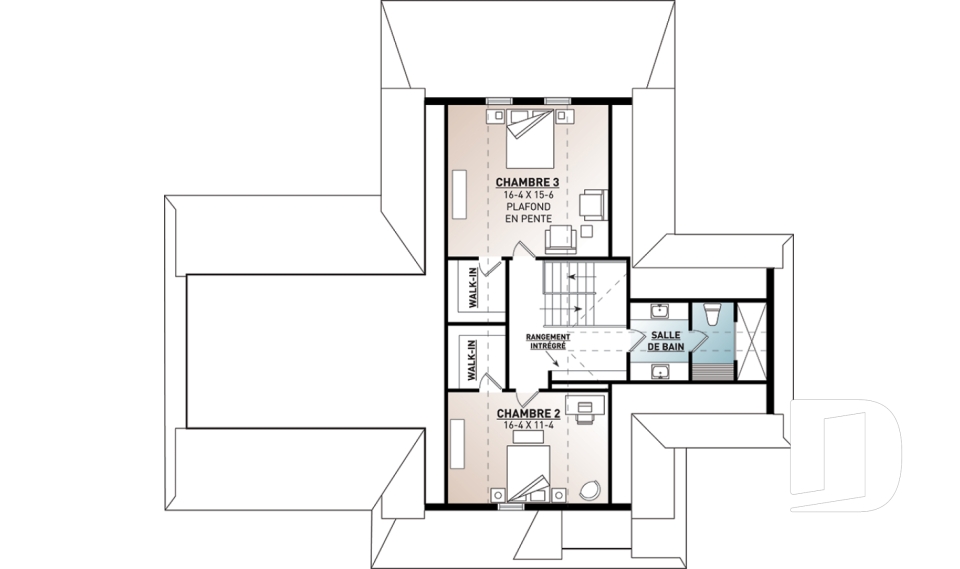 Étage -  - Louisia 6