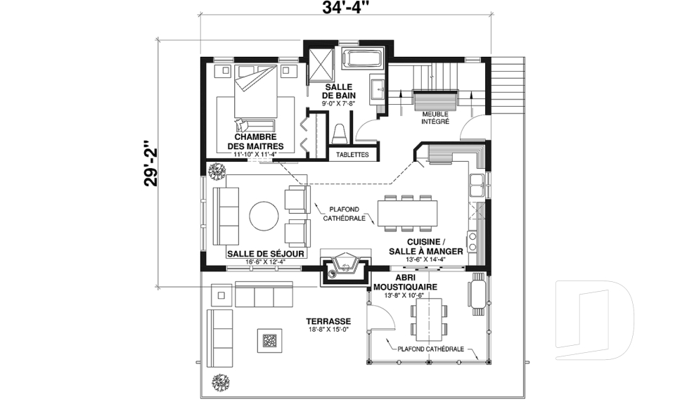 Rez-de-chaussée -  - Kaspard 2