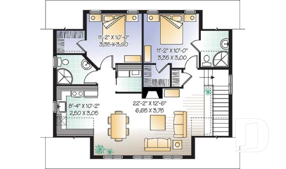 Étage -  - Rocaille 