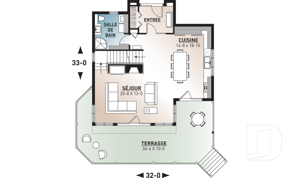 Rez-de-chaussée -  - Aubervillier