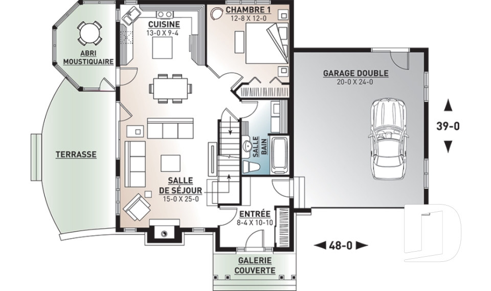 Rez-de-chaussée -  - Augustin