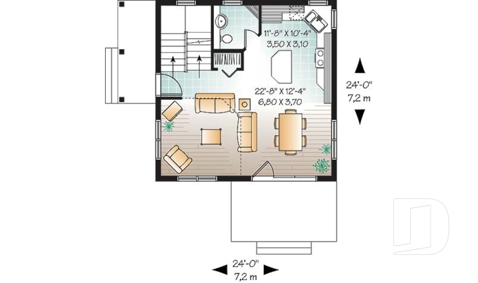 Rez-de-chaussée -  - Willowgate