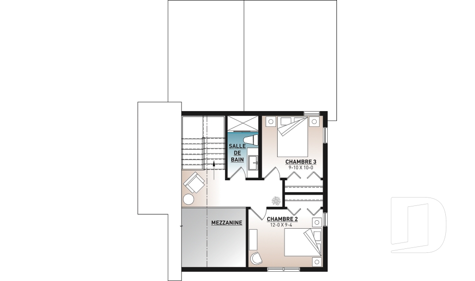 Étage -  - Willowgate 2