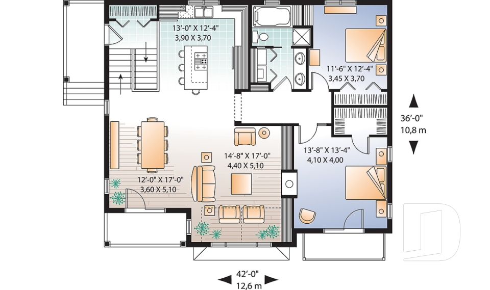 Rez-de-chaussée -  - Montalembert