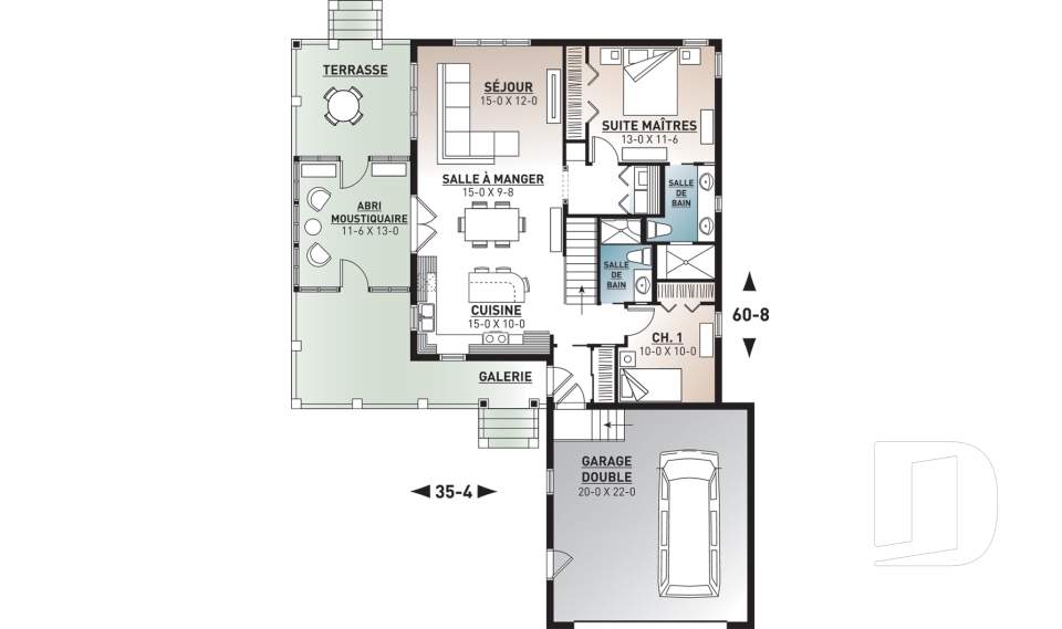 Rez-de-chaussée -  - Pandora 2