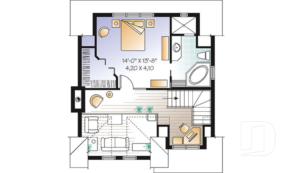 Étage -  - Carmague