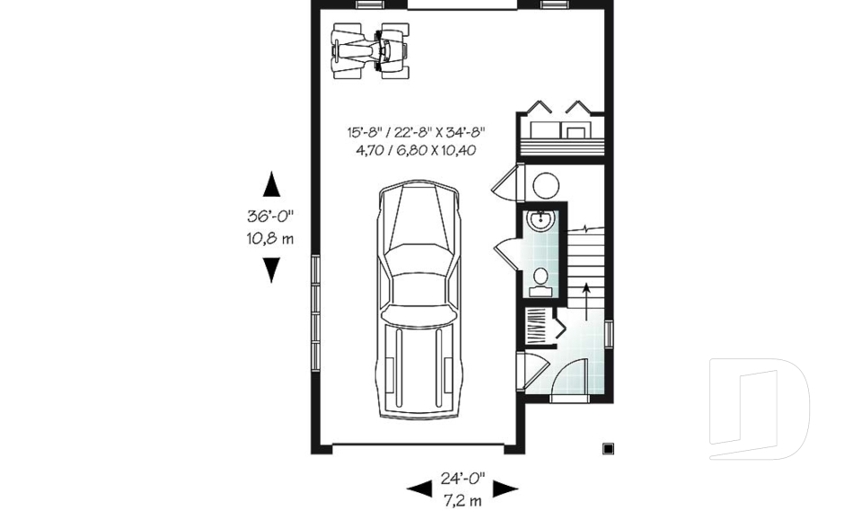 Rez-de-chaussée -  - Ozias 2