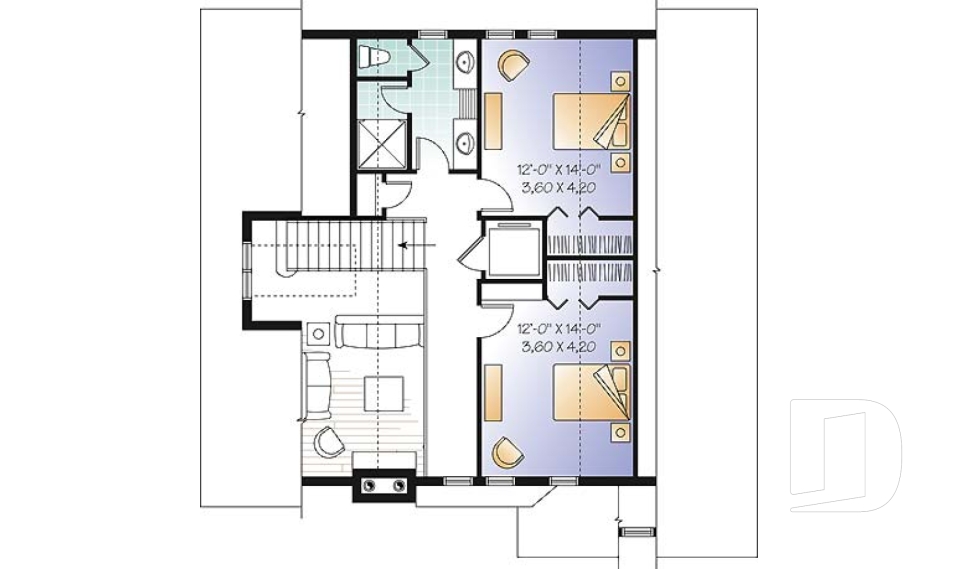Étage -  - Coquelicot