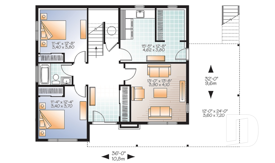 Rez-de-chaussée -  - Tremblant