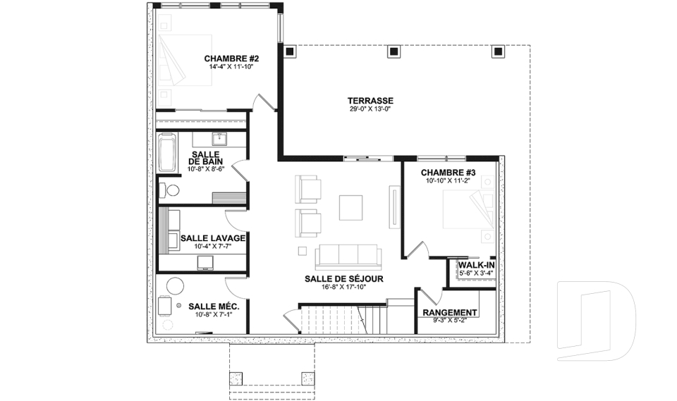 Sous-sol -  - Olympe 4